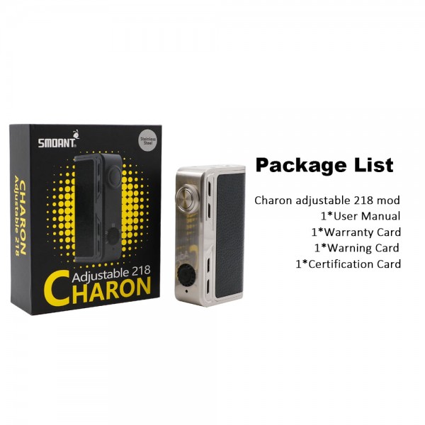 Smoant Charon 218W TC Box Mod