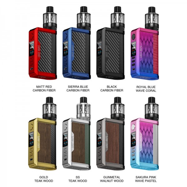 Lost Vape Centaurus Q200 Box Mod Kit with UB Max Pod Tank 5ml