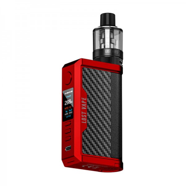 Lost Vape Centaurus Q200 Box Mod Kit with UB Max Pod Tank 5ml