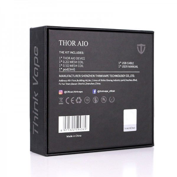 Thinkvape Thor AIO 80W Pod Mod Kit