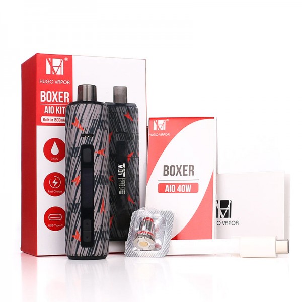 Hugo Vapor Boxer AIO 40W Pod System Kit 1500mAh