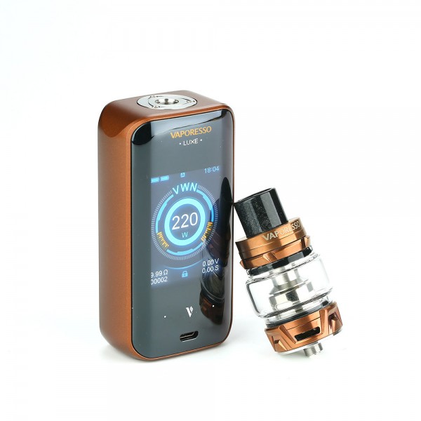 Vaporesso Luxe 220W Touch Screen TC Kit with SKRR Tank