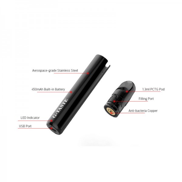 G-TASTE Mimo Air Pod System Kit 450mah