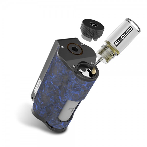 DOVPO Topside Dual Carbon 200W Squonk Mod with YIHI Chip