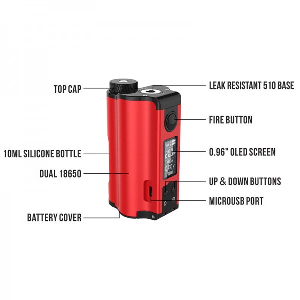 Dovpo Topside 200W Dual Squonk Mod