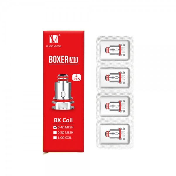 Hugo Vapor Boxer AIO Replacement BX Coils 4pcs