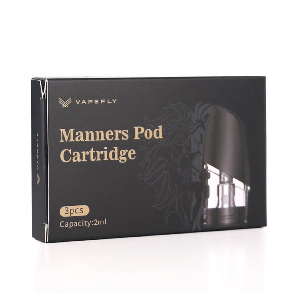 Vapefly Manners Replacement Pods 3pcs
