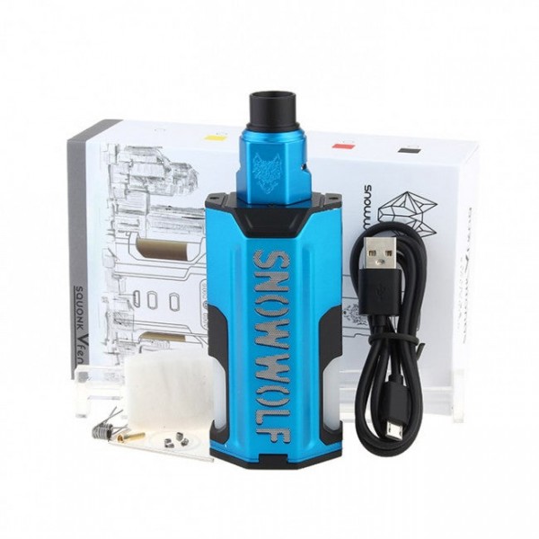 [New Year Flash Sale] Sigelei Snowwolf Vfeng Squonk 120W Box Mod + BF RDA Kit