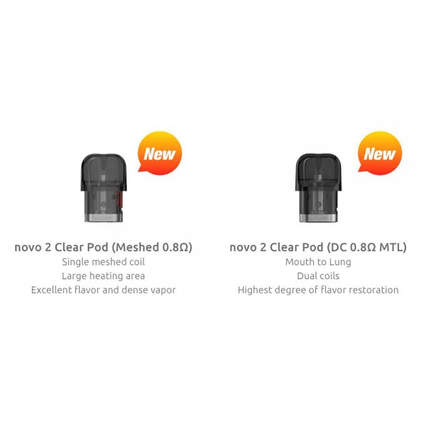 SMOK Novo 2 Replacement Pods 3pcs