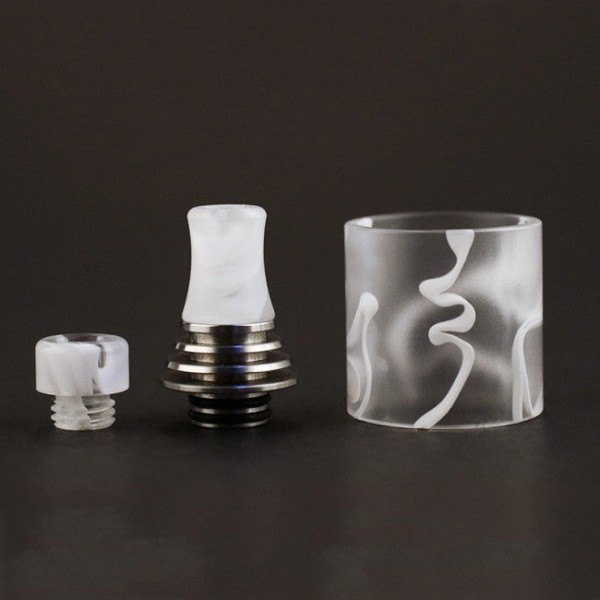 Vapefly Brunhilde MTL Replacement Resin Tube and 510 Drip Tip