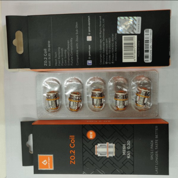 Geekvape Zeus Replacement Mesh Coils 5pcs