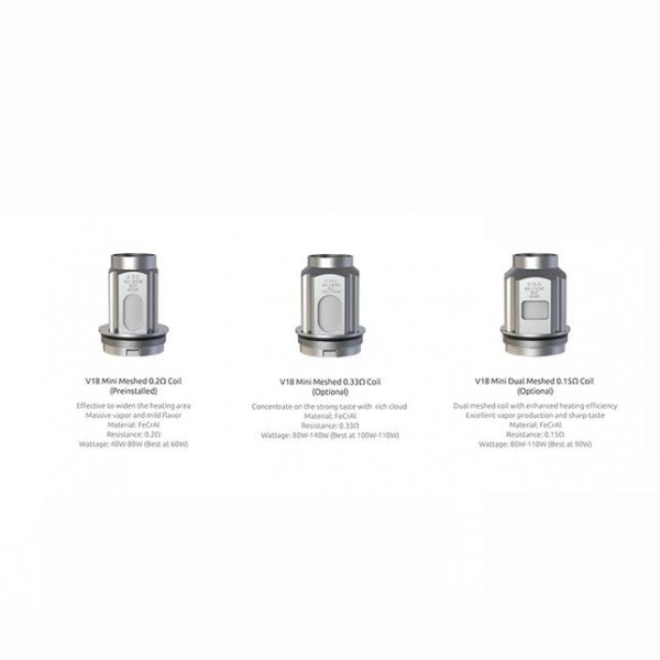 SMOK TFV18 Mini Replacement Meshed Coils 3pcs