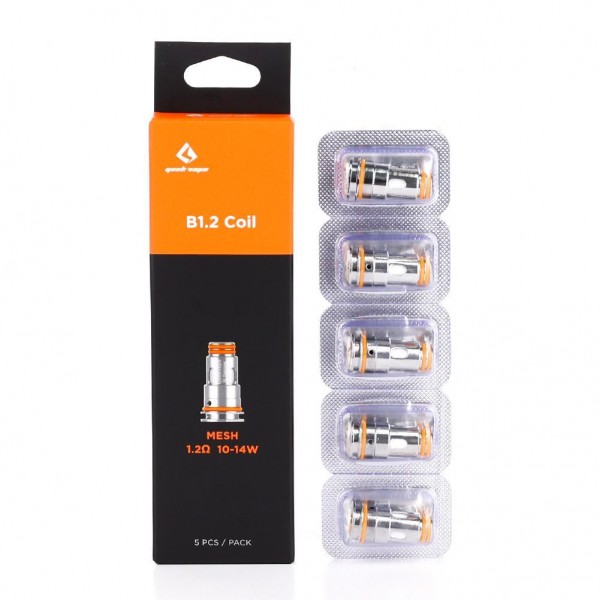 Geekvape B Series Coils 5pcs for Geekvape Z Nano 2 Tank/ Geekvape M100 Kit/ Geekvape Z50 kit/ Geekvape Z Nano Tank/ Geekvape Aegis Hero/ Geekvape Aegis Boost Plus/ Geekvape Aegis Boost