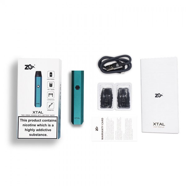 ZQ Xtal Pod System Kit 520mAh 1.8ml