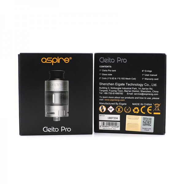 Aspire Cleito Pro Sub Ohm Tank