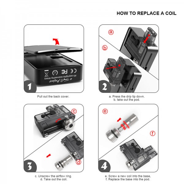 Artery PAL II Pod System Kit 1000mAh