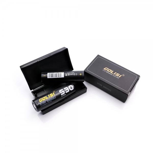 GOLISI IMR 18650 35A 3000mAh Battery with Flat Top