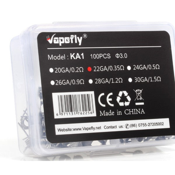Vapefly KA1 Prebuilt coil-100pcs