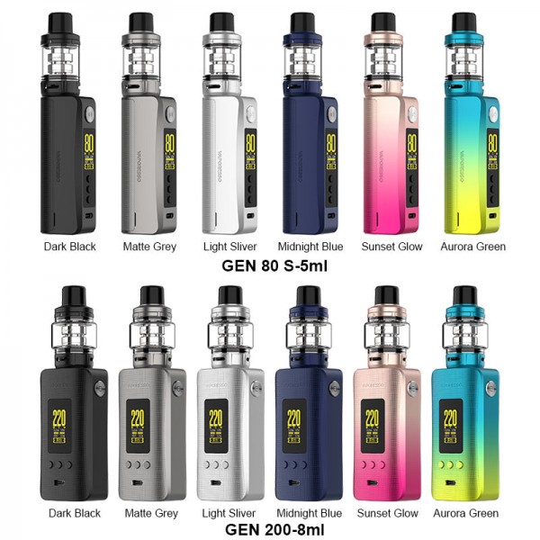 Vaporesso GEN 200 & 80 S Starter Kit With iTank