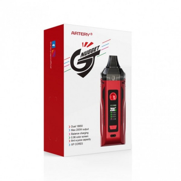 Artery Nugget GT Dual 18650 Pod Mod Kit