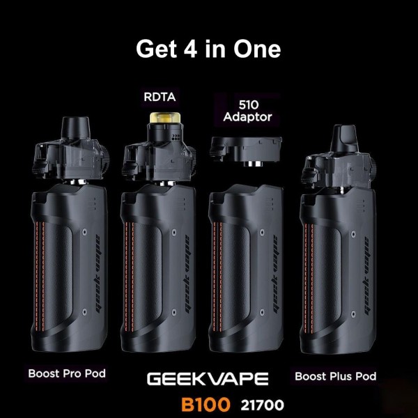 Geekvape B100 (Boost Pro Max) 21700 Pod Mod Kit 6ml